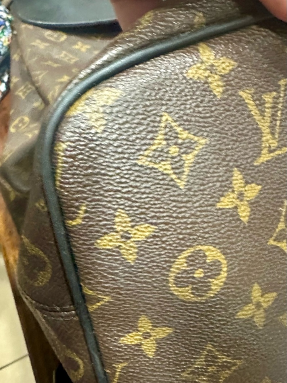Pre-owned Louis Vuitton Monogram Canvas Macassar Palk Backpack - Picture 7 of 9